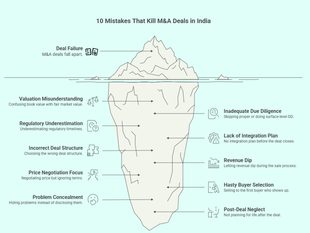 10 Mistakes That Kill M&A Deals in India - IBGrid